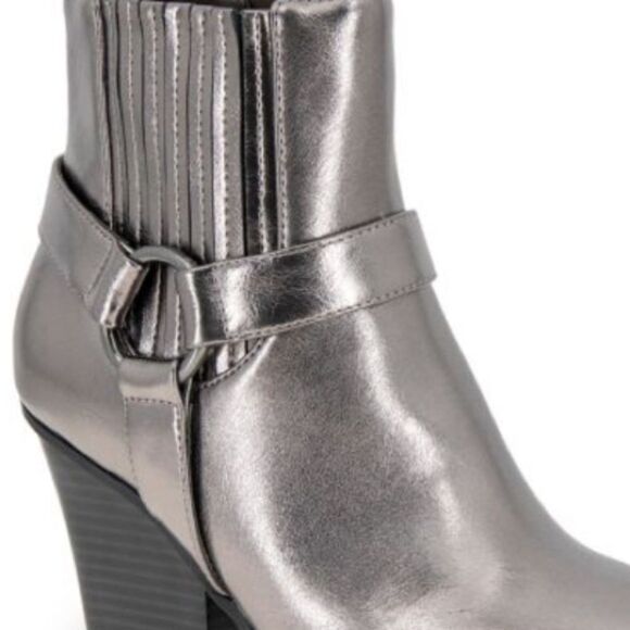BCBG NWT WOMEN’S PEWTER BOOTS THE CASSIDY FITS TRUE TO SIZE THIS BOOT SIZE 6 - Picture 7 of 13